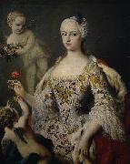 Jacopo Amigoni Portrait of the Infanta Maria Antonia Fernanda oil on canvas